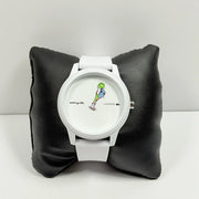Lacoste Jeremyville White Dial White Silicone Strap Watch for Men - 2011072