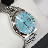 Citizen Tsuyosa Automatic Turquoise Dial Silver Steel Strap Watch For Men - NJ0151-88M