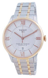 Tissot Chemin des Tourelles Powermatic 80 Helvetic Pride Silver Dial Two Tone Steel Strap Watch for Men - T099.407.22.038.01