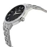 Tissot T Classic Dream Black Dial Silver Steel Strap Watch for Men - T033.410.11.053.01