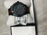 Gucci G Timeless Sport Black Dial Two Tone NATO Strap Watch For Men - YA126229