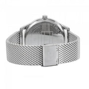 Tommy Hilfiger Damon Quartz Chronograph Black Dial Silver Mesh Bracelet Watch for Men - 1791415