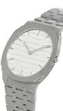 Gucci 25H Quartz Silver Dial Silver Steel Strap Watch For Women - YA163402