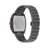 Versace Dominus Chronograph Quartz Black Dial Black Steel Strap Watch For Men - VE6H00623