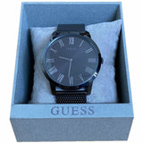 Guess Richmond Black Dial Black Mesh Bracelet Watch for Men - W1263G3