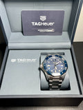 Tag Heuer Aquaracer Professional 300 Automatic Blue Dial Silver Steel Strap Watch for Men - WBP201B.BA0632