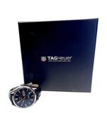 Tag Heuer Carrera Calibre 5 Otomatis 41mm Dial Hitam Jam Tangan Tali Kulit Hitam untuk Pria - WAR201C.FC6266