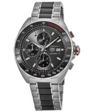 Tag Heuer Formula 1 Automatic Chronograph Gray Dial Two Tone Strap Watch untuk Pria - CAZ2012.BA0970