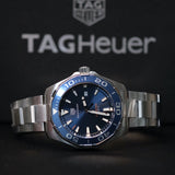 Tag Heuer Aquaracer Blue Dial Watch for Men - WAY101C.BA0746