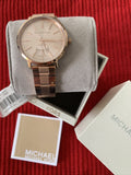 Michael Kors Jaryn Quartz Rose Gold Dial Rose Gold Steel Strap Watch For Women - MK3501