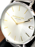 Coach Charles Silver Dial Silver Mesh Bracelet Watch for Men - 14602439