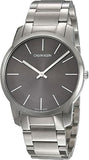 Calvin Klein City Black Dial Silver Steel Strap Watch for Men - K2G21161