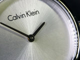 Calvin Klein Authentic White Dial Silver Mesh Bracelet Watch for Women - K8G23126