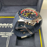 Tag Heuer Formula 1 Red Bull Racing Chronograph Blue Dial Blue Rubber Strap Watch for Men - CAZ101AL.FT8052