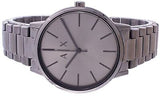 Armani Exchange Cayde Analog Grey Dial Grey Steel Strap Watch For Men  - AX2722