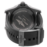 Breitling Superocean Automatic 46mm Black Dial Black Rubber Strap Watch for Men - M17368B71B1S1