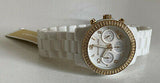 Michael Kors Runway White Dial White Steel Strap Watch for Women - MK5237