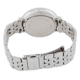 Fossil Jacqueline Multifunction Moonphase White Dial Silver Steel Strap Watch for Women - ES5164