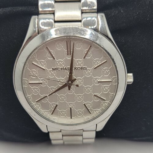 Michael Kors Runway Silver Dial Silver Stainless Steel Strap Watch for Women - MK3371