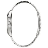 Gucci G Timeless Diamonds Black Dial Silver Steel Strap Watch For Men - YA126405