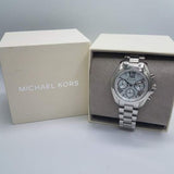 Michael Kors Bradshaw Silver Dial Silver Steel Strap Watch for Women - MK6174