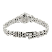 Emporio Armani Gianni White Dial Silver Steel Strap Watch For Women - AR1763