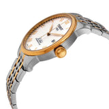 Jam Tangan Pria Tissot Le Locle Powermatic 80 Silver Dial Two Tone Steel Strap - T006.407.22.033.01