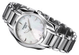 Tissot T Wave Mother of Pearl Dial Jam Tangan Tali Baja Dua Warna Untuk Wanita - T023.210.11.117.00