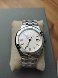 Maurice Lacroix Aikon Date White Dial Silver Steel Strap Watch for Men - AI1008-SS002-131-1