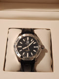 Tag Heuer Aquaracer Quartz Black Dial Black Rubber Strap Watch for Men -  WBD1110.FT8021