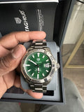 Tag Heuer Aquaracer Green Dial Watch for Men - WAY2015.BA0927