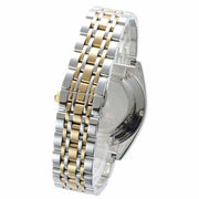 Emporio Armani Classic Chronograph White Dial Two Tone Steel Strap Watch For Men - AR0396