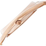 Calvin Klein Impetuos Silver Dial Rose Gold Steel Strap Watch for Women - K4F2N616