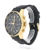 Maserati SFIDA Chronograph Black Dial Rubber Strap Watch For Men - R8871640001