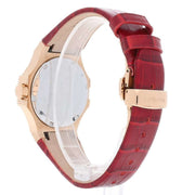 Maserati Potenza Silver Dial Red Leather Strap Watch For Women - R8851108501