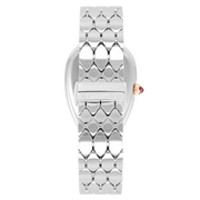 Bvlgari Serpenti Seduttori Quartz Silver Dial Silver Steel Strap Watch for Women - SERPENTI103144