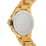 Michael Kors Camille Quartz White Dial Gold Steel Strap Watch For Women - MK7255