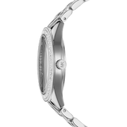 Michael Kors Harlowe Three-Hand Quartz Silver Dial Silver Steel Strap Watch For Women - MK4708