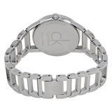 Calvin Klein Stately Pink Mother of Pearl Dial Silver Steel Strap Watch for Women - K3G2312E