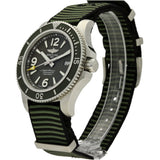 Breitling Superocean Automatic 44mm Outerknown Green Dial Green Nylon Strap Watch for Men - A17367A11L1W1