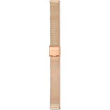 Swarovski Octea Nova Silver Dial Rose Gold Mesh Strap Watch for Women - 5650011