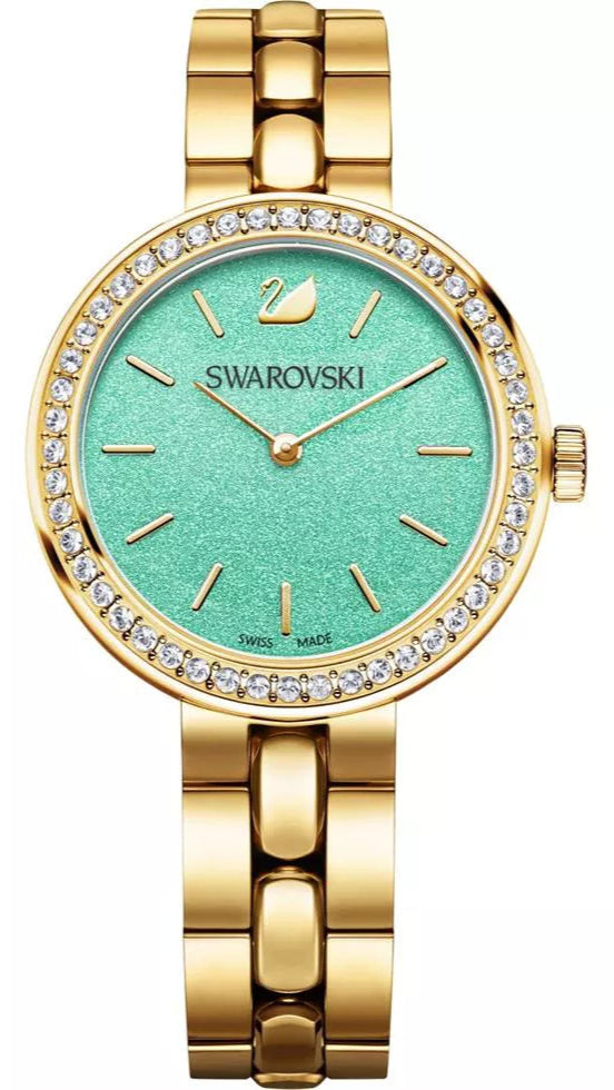 時計 Swarovski WATCH Cosmopolitan watch, Swiss Made, Metal bracelet, Pink, Rose