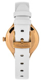 Swarovski Lovely Crystals Mother of Pearl Dial White Leather Strap Watch for Women - 5242904