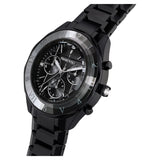 Swarovski Dextera Chronograph Black Dial Black Steel Strap Watch for Women - 5641393