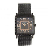 Guess Highline Black Dial Black Mesh Bracelet Watch for Women - W0826L4