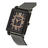 Guess Highline Black Dial Black Mesh Bracelet Watch for Women - W0826L4