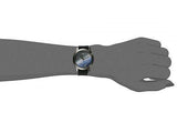 Guess Crush Crystals Silver Dial Black Rubber Strap Watch for Women - W1223L4