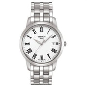 Tissot T Classic Dream White Dial Silver Steel Strap Watch for Men - T033.410.11.013.01