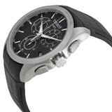 Tissot T Classic Couturier Chronograph Black Dial Black Leather Strap Jam Tangan Untuk Pria - T035.617.16.051.00