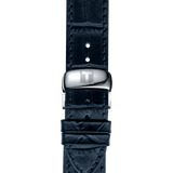 Tissot PRC 200 Chronograph Blue Dial Jam Tangan Tali Kulit Biru Untuk Pria - T055.417.16.047.00